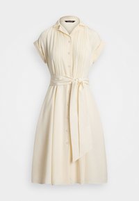 YARALLE SHORT SLEEVE DAY DRESS - Srajčna obleka - mascarpone cream