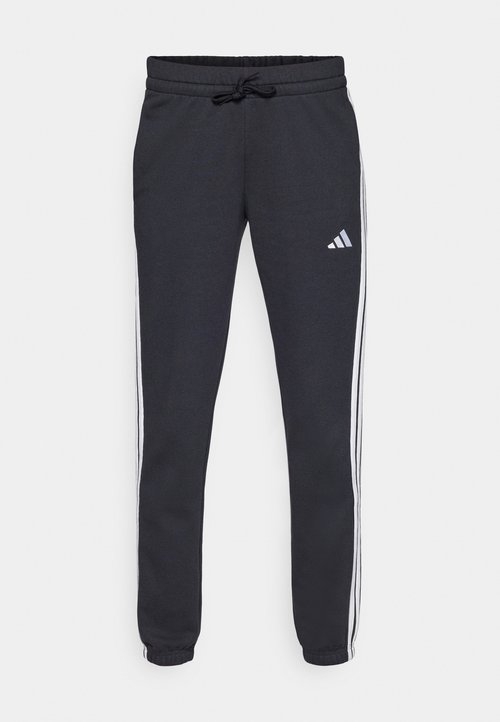 adidas Essentials 3-Stripes French Terry Cuffed Pants 'Black White' (Women's) — foto 5