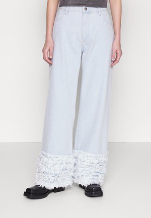 DL1961 ZOIE WIDE LEG RELAXED VINTAGE - Τζιν καμπάνα - light-blue denim