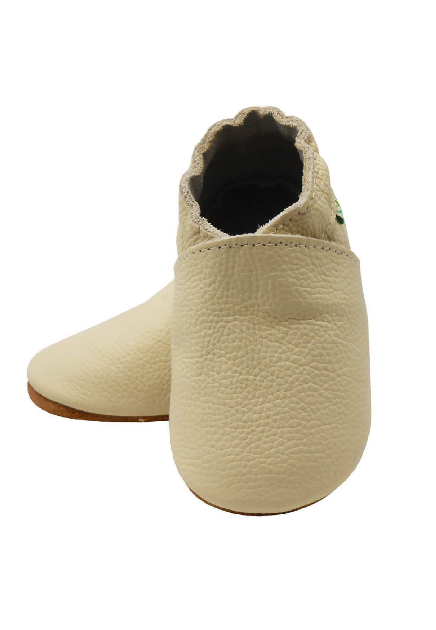 Sayoyo Soft Sole Leather First Walking Baby Shoes Toddler Moccasins Low 