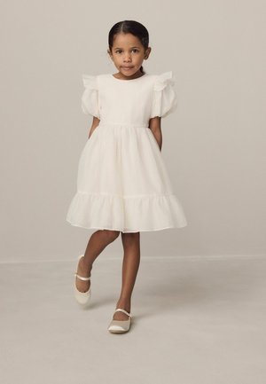 REGULAR FIT - BOW BACK FLOWER - Koktélruha / Partiruha - ivory