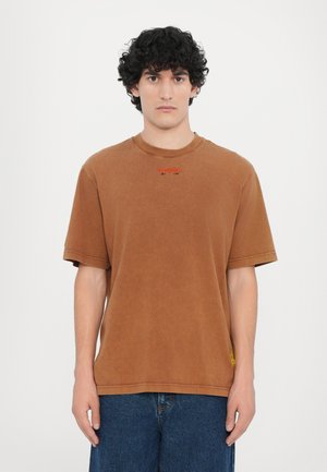 Iceberg T-shirts med print - nocciola