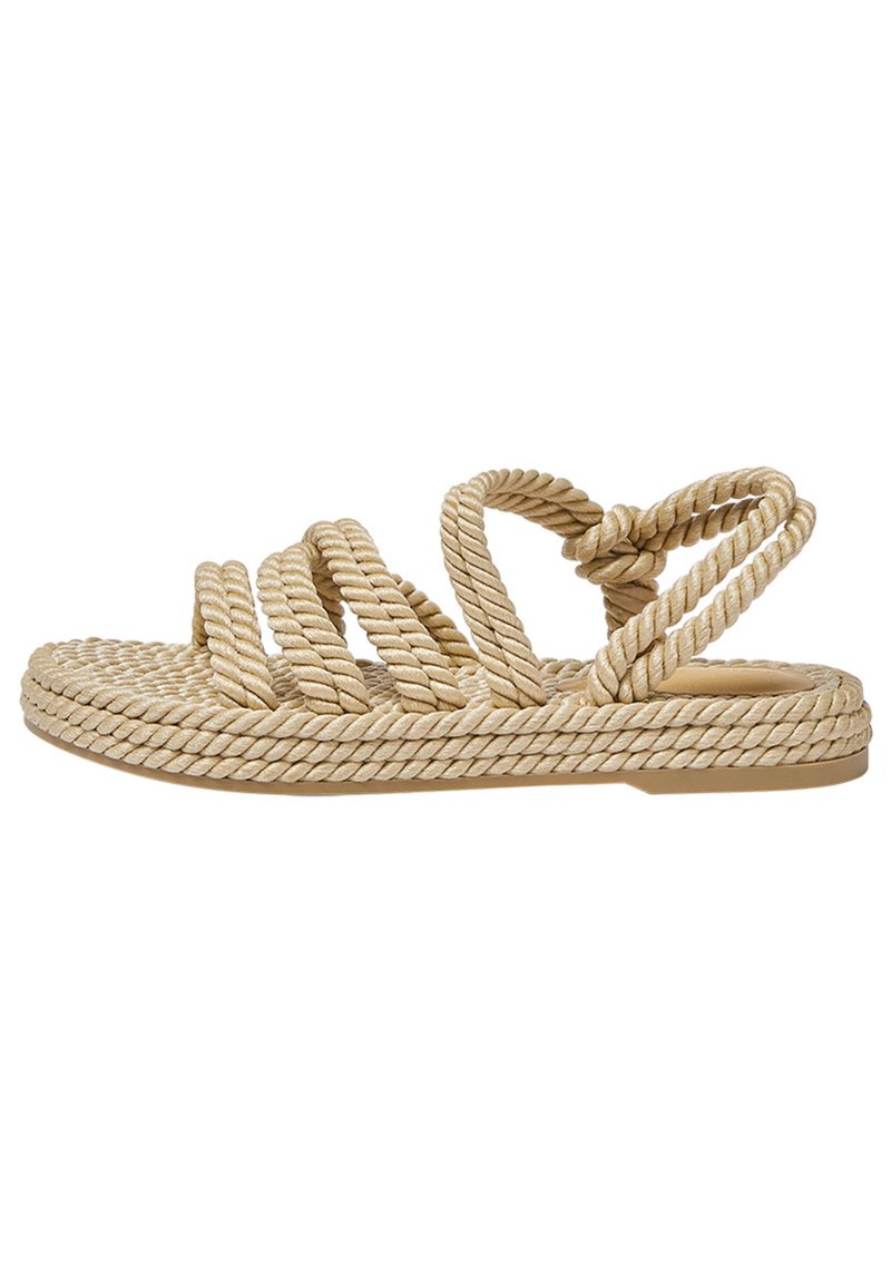 PULL&BEAR ROPE Sandale beige/bej Zalando.ro