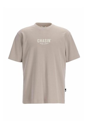 CHASIN' MAYOR - T-shirt con stampa - beige