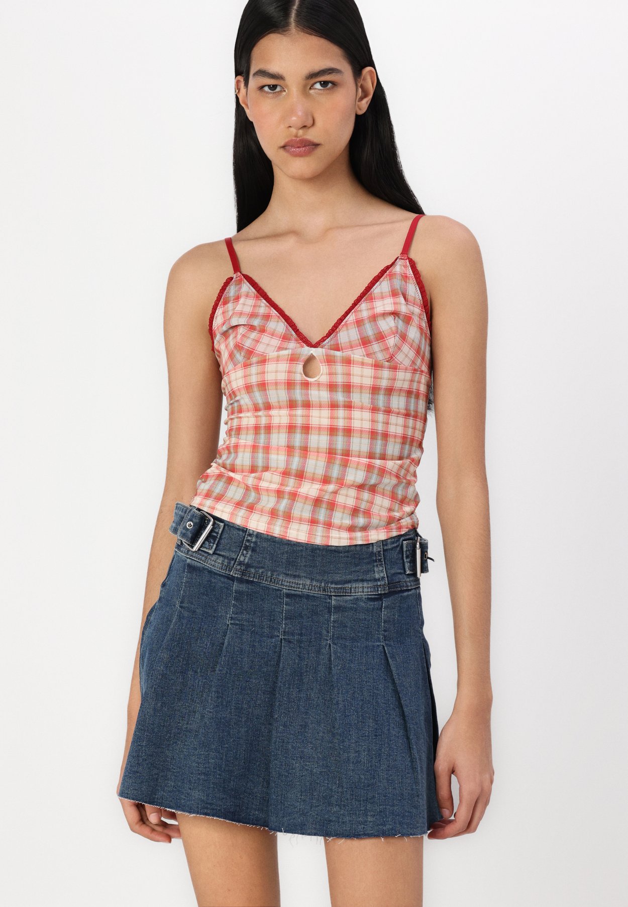 ONLCLAIR PLEATED MINI SKIRT