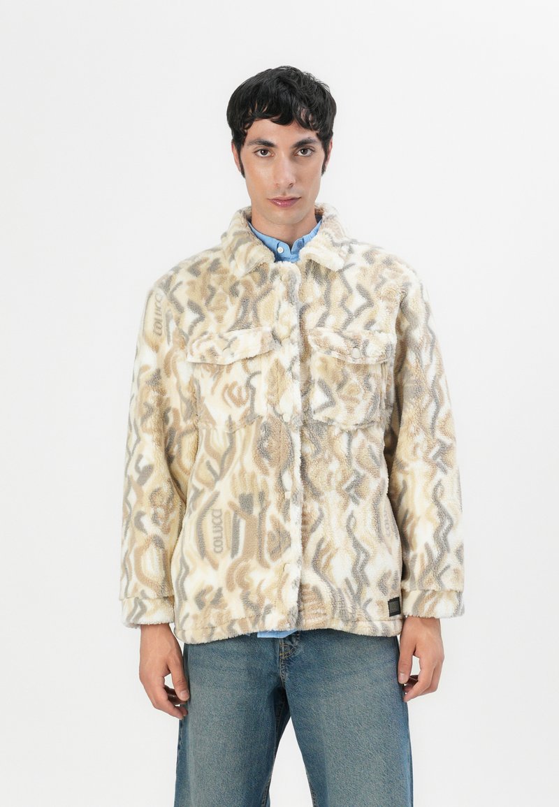 carlo colucci Fleecejas beige