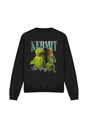 Disney, THE MUPPETS KERMIT THE FROG HOMAGE - Sweatshirt - black