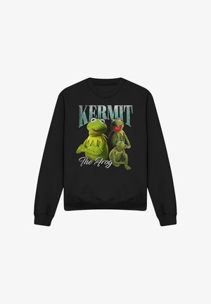 Disney, THE MUPPETS KERMIT THE FROG HOMAGE - Sweatshirt - black