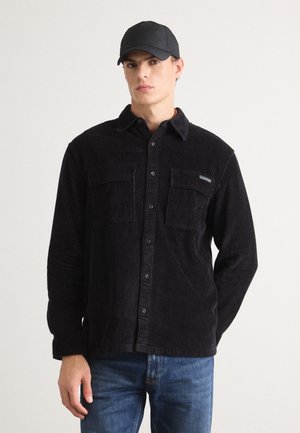 POCKET RELAXED SHIRT - Krekls - black