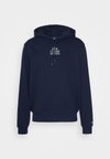 SUBTLE LOGO UNISEX - Džemperis su gobtuvu - navy blue