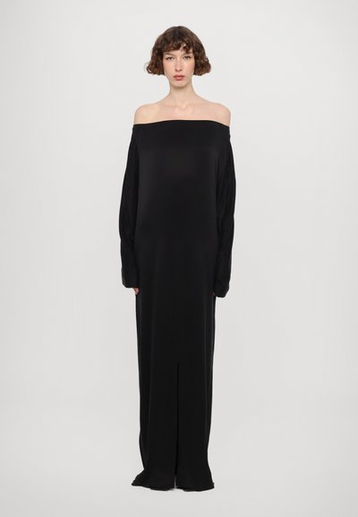 REMAIN BAT SLEEVE DRESS - Maxi ruha - black