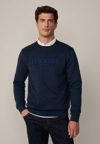 Hackett London HERITAGE CREW - Mikina - midnight blue