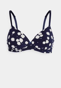 Reggiseno bikini in tessuto in rilievo - VERDE - Donna - 12.00
