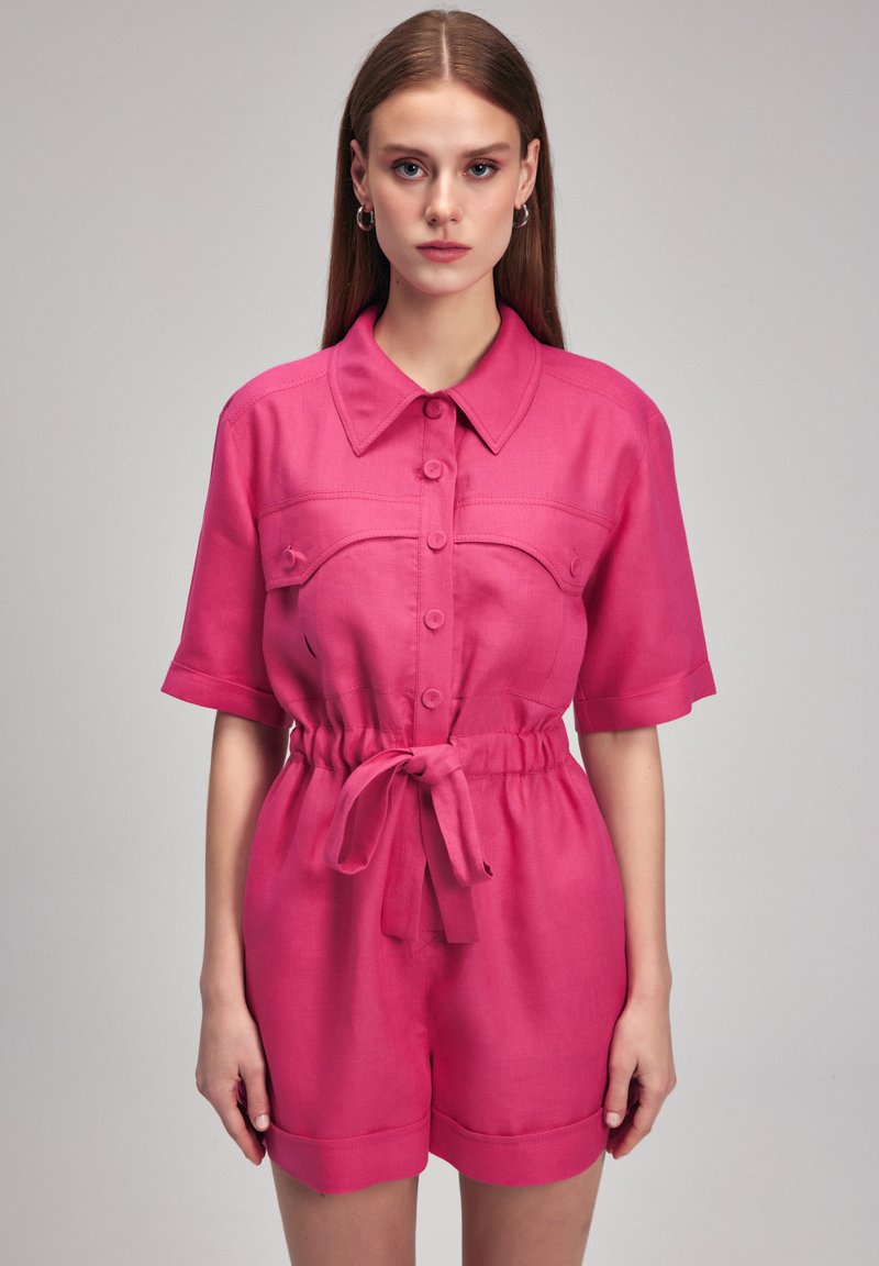 adL SHORT SLEEVE - Jumpsuit - fuschia
