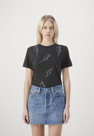 ONLY ONLHARPER LIFE - T-shirt imprimé - black