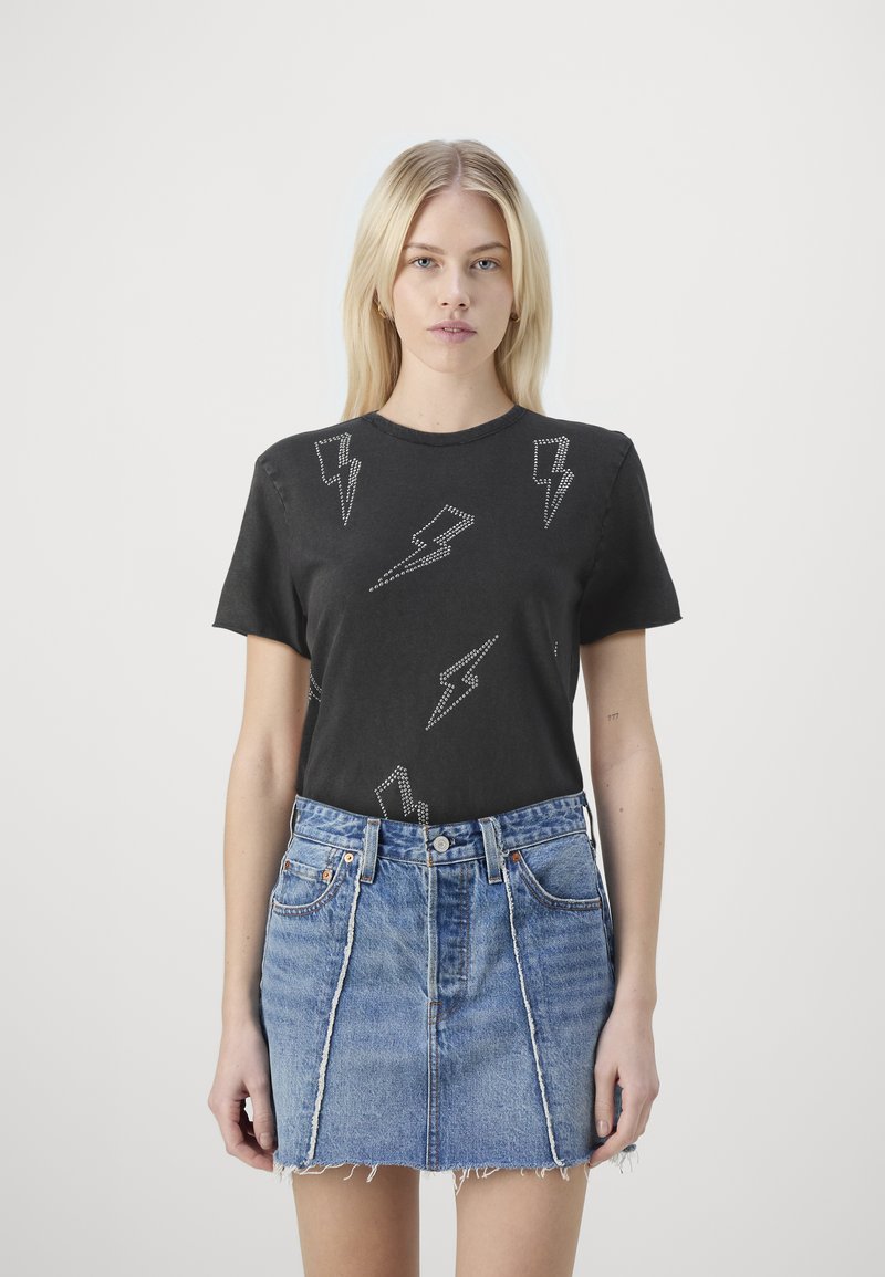 ONLY ONLHARPER LIFE - T-shirt con stampa - black
