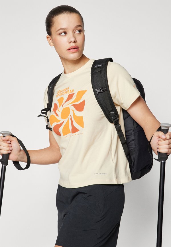 SUN TREK™ GRAPHIC  - Print T-shirt - lemon wash3