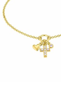 s.Oliver HERZ KREUZ - Armband - gold-coloured