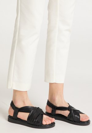 Riemensandalette - black