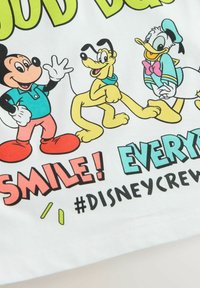 Next MICKEY MOUSE SHORT SLEEVE - Camiseta estampada - white
