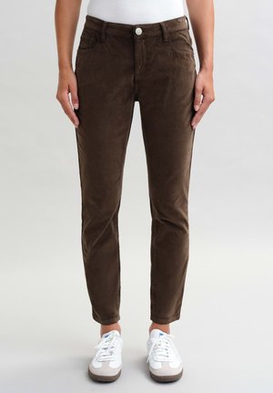 EVITA GLAZED - Slim fit jeans - cocoa