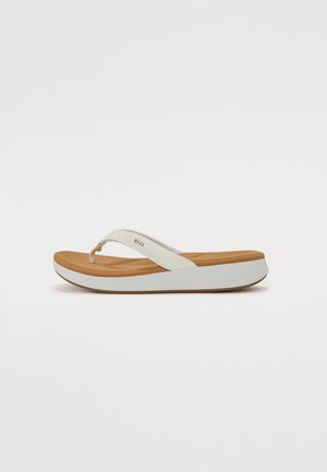 Slippers - white/tan