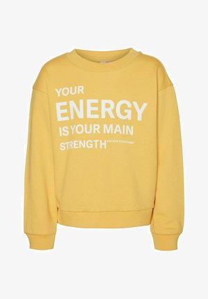 VERO MODA Girl Sweatshirt - golden cream
