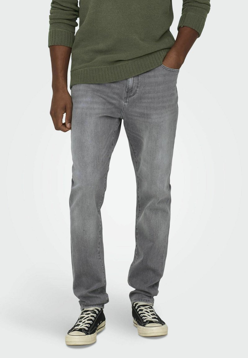 ONLY & SONS tapered fit jeans ONSROPE blauw ONLY & SONS tapered fit jeans ONSROPE blauw