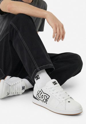 DC Shoes, DC SHOES SNEAKERS MEN'S WHITE 5906751601761 - Sneaker low - white