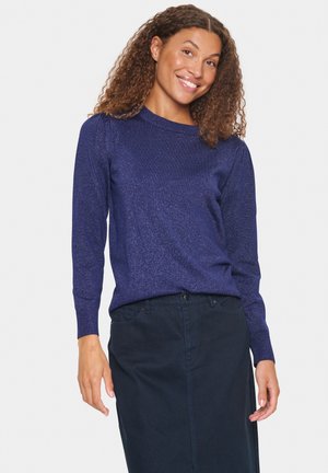 Saint Tropez MILA SHIMMER - Jumper - midnight sail
