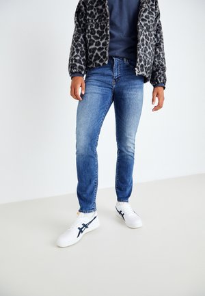 Tapered-Farkut - blue denim