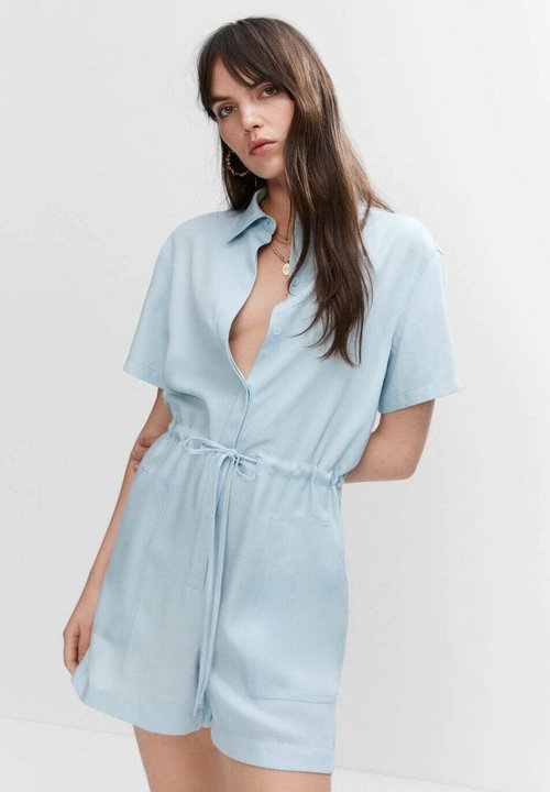 Bershka RUSTIC UTILITY PLAYSUIT Jumpsuit green/grün Zalando.ch
