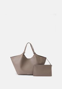 PAULA COMMUTER LARGE TOTE  - Geantă de pânză - mink