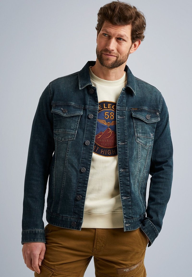 PME Legend MIT KOMFORTSTRETCH Jeansjacke blue denim Zalando.ch