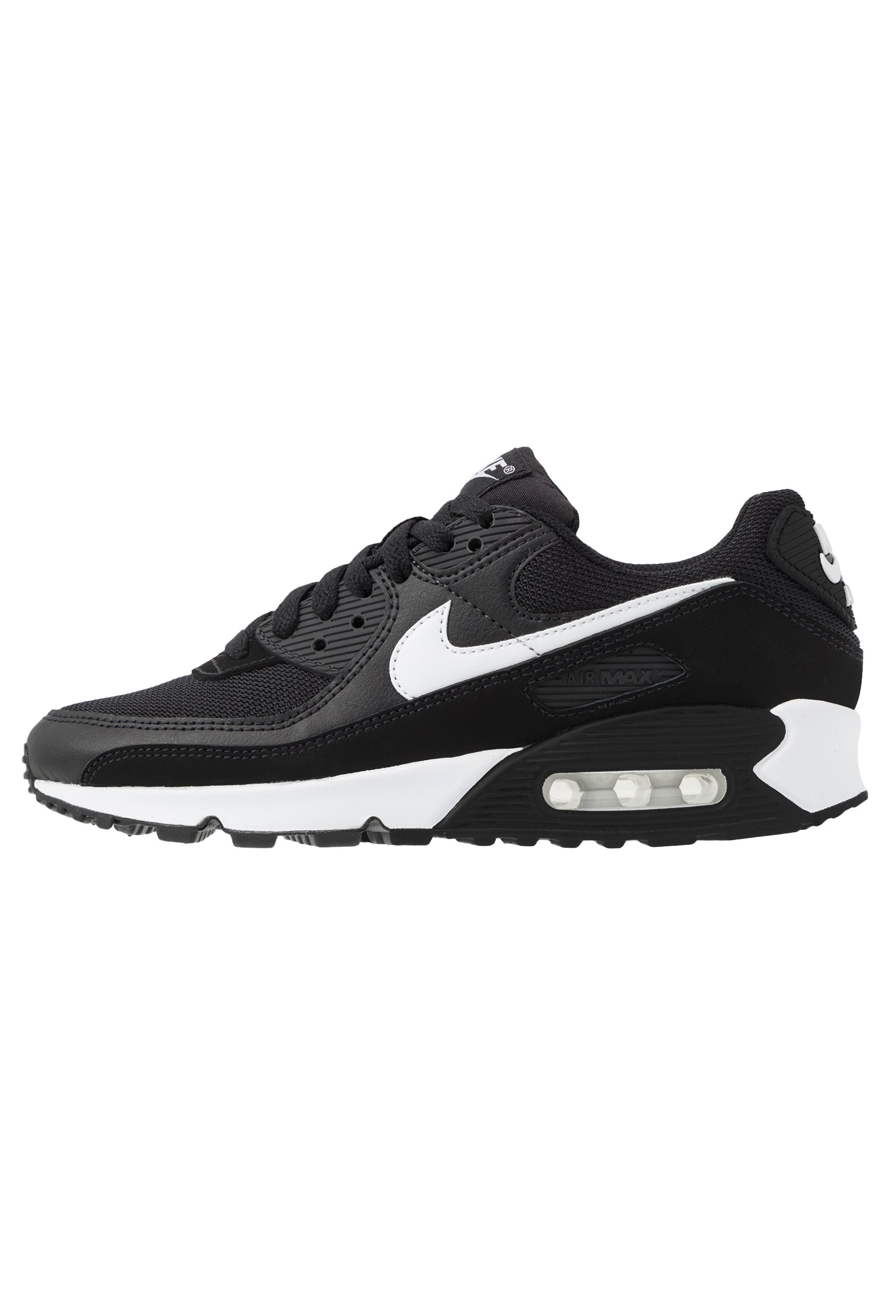 women's nike air max 90 black and white