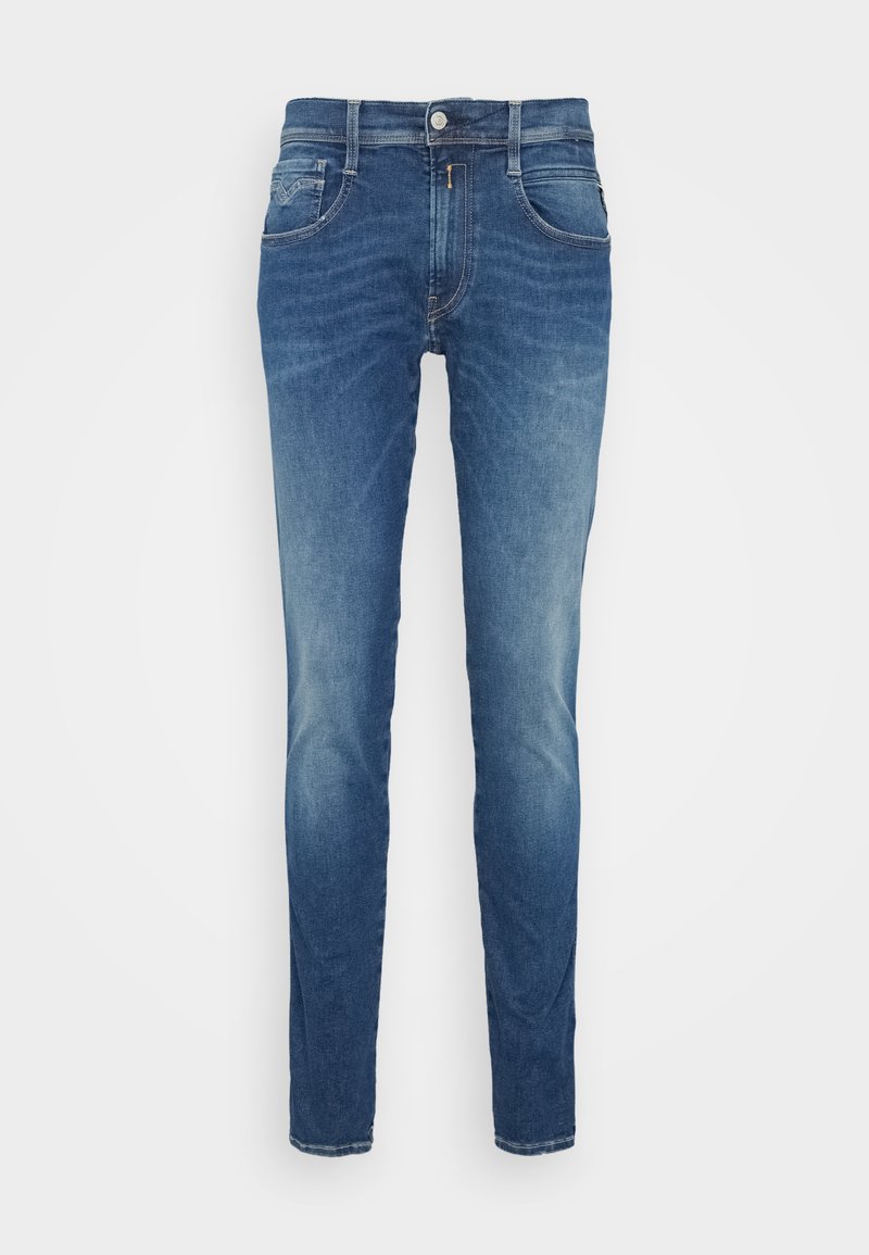 Replay Slim fit jeans donkerblauw