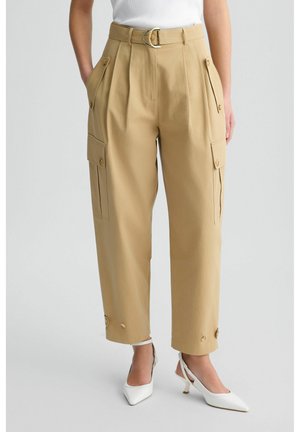 LIU JO Cargo trousers - beige