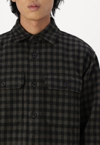 Abercrombie & Fitch DOBBY - Hemd - green