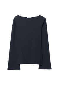 BASIC BELL SLEEV - Pitkähihainen paita - mottled dark blue