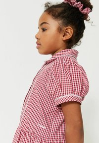Clarks GINGHAM SCHOOL AND SCRUNCHIE SET - Ingruha - red