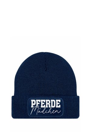 Beanie - dunkelblau