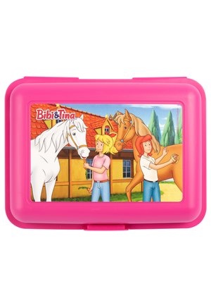 Bibi & Tina PFERDE BUTTER MIT TRENNWAND - Brotdose - pink
