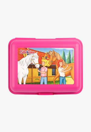Bibi & Tina PFERDE BUTTER MIT TRENNWAND - Lunch box - pink