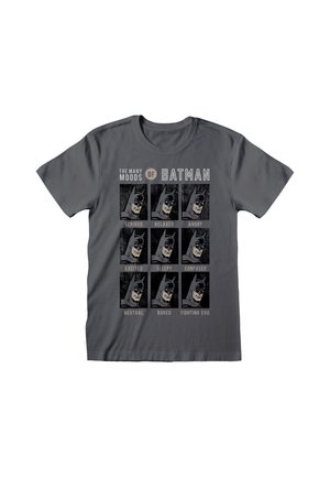 DC COMICS BATMAN EMOTIONS  - T-shirt con stampa - charcoal grey