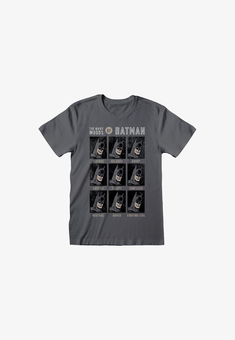 DC COMICS - BATMAN DC COMICS BATMAN EMOTIONS - Triko s potiskem - charcoal grey