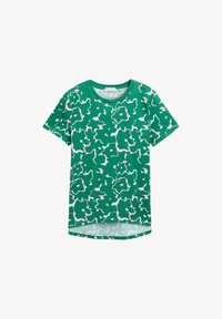 Unausgewählt, abstract green flower print