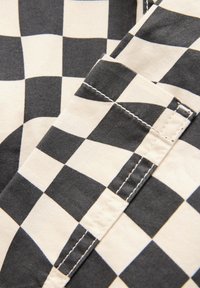 Next REGULAR FIT - Salopette - black ecru checkerboard