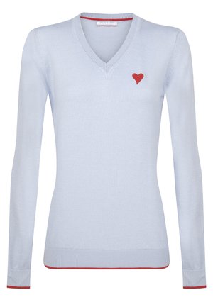 V-NECK - Maglione - blue
