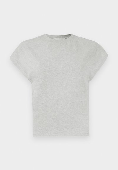 FRAME THE MUSCLE TEE - Lihtne T-särk - grey
