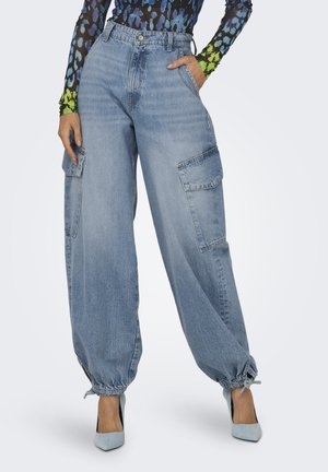 Relaxed fit jeans - light blue denim